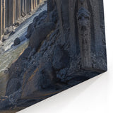 Natural Stone Pillars Canyon Wall Art - Modern Landscape Canvas Print
