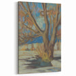 Winter's Essence: Study of a Bare Tree by Zolo Palugyay
