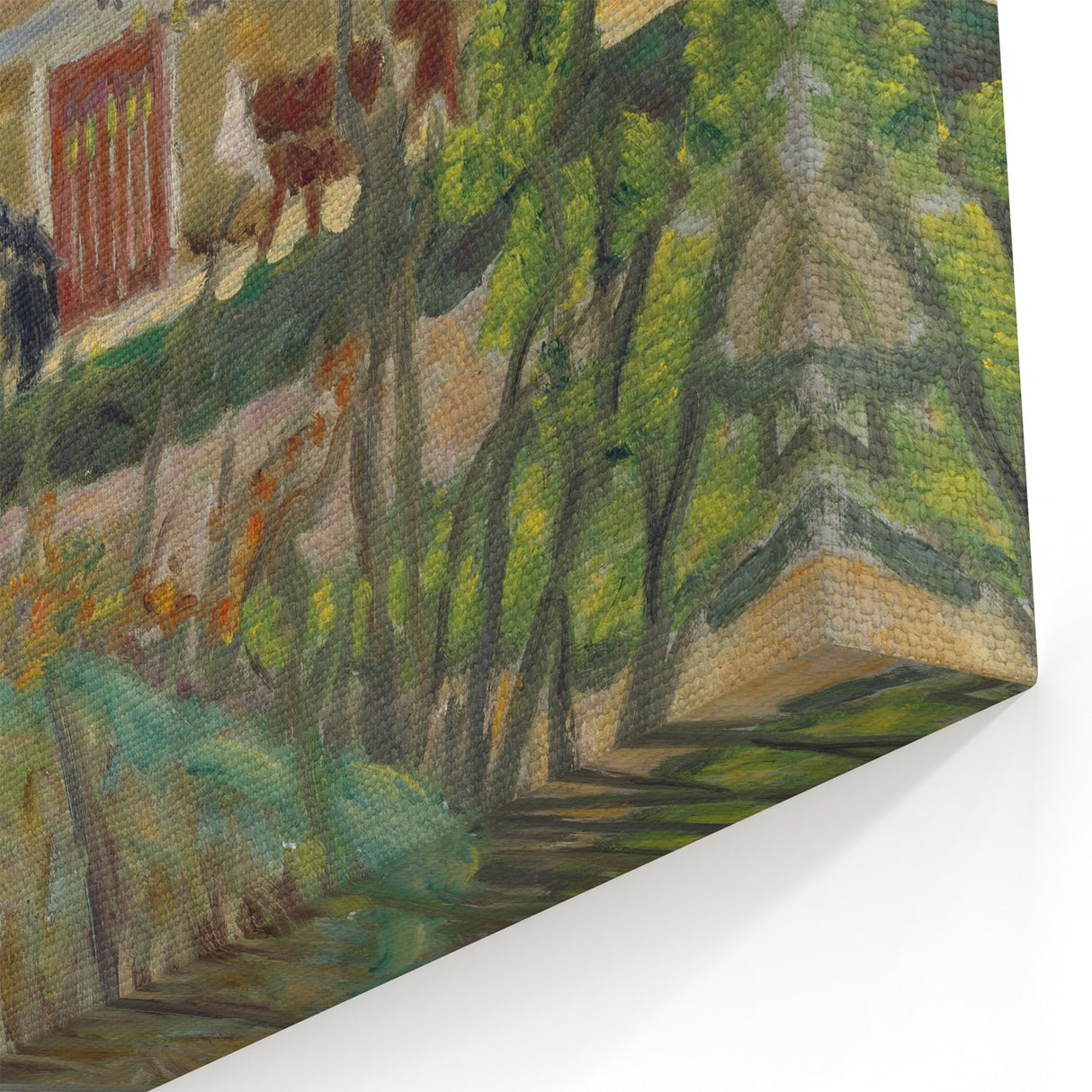 Rainy Landscape: Weathered Charm by Pierre Bonnard (1909)