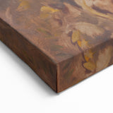 Modern Wall Art: Rustic Autumn Farming Scene with Earthy and Warm Tones