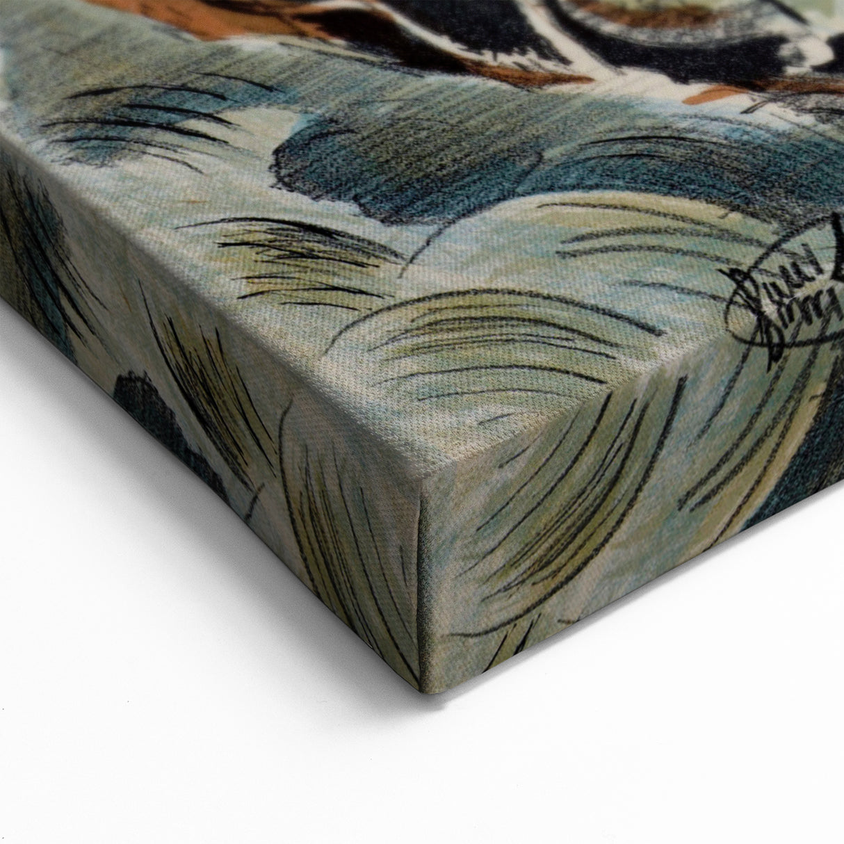Modern Wall Art: Abstract Landscape Inspired by Paul Nash's Avebury