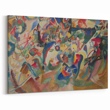 Abstract Modern Art: Sketch for Composition VII by Kandinsky