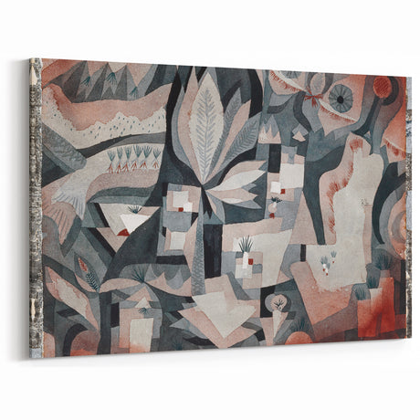Modern Wall Art: Abstract Garden Scene by Paul Klee
