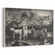 Modern Wall Art: The Sand Team by George Wesley Bellows