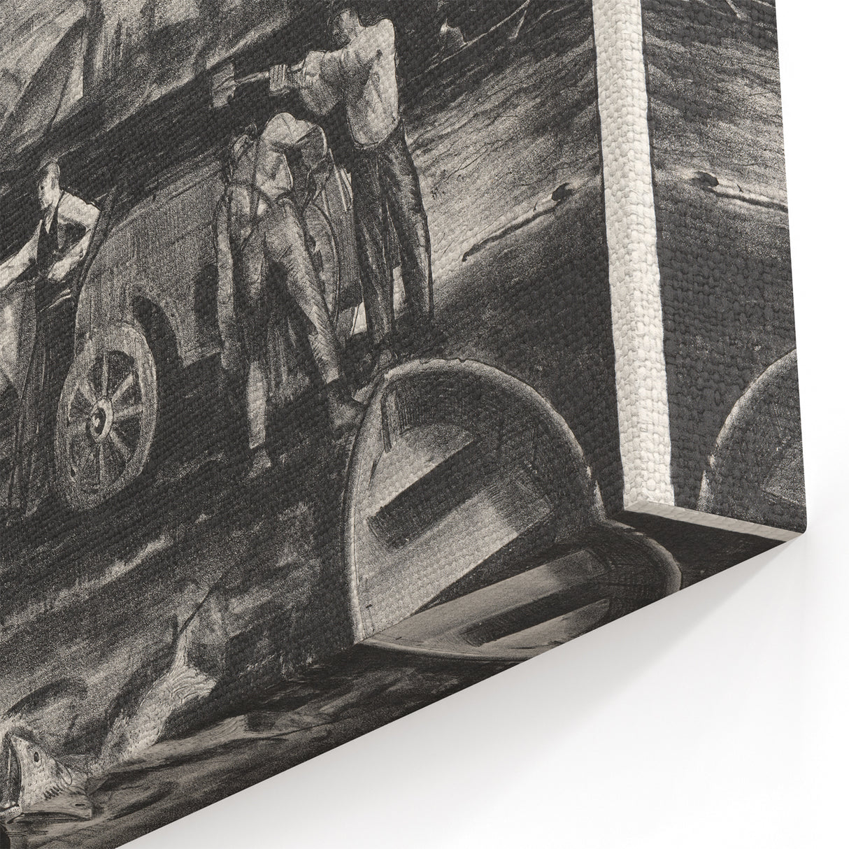 Modern Wall Art: The Sand Team by George Wesley Bellows
