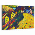 Modern Wall Art: Vibrant Village Scene by Wassily Kandinsky