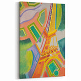 Modern Wall Art: Eiffel Tower by Robert Delaunay (1924)