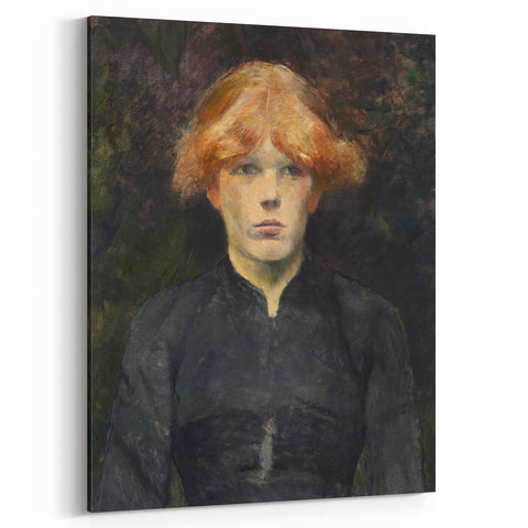Carmen by Henri de Toulouse-Lautrec - Captivating Portrait Wall Art