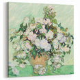 Vincent van Gogh Wall Art - Vase with Roses Canvas Prints