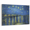 Van Gogh Art Prints - Starry Night Over the Rhône Canvas Artwork