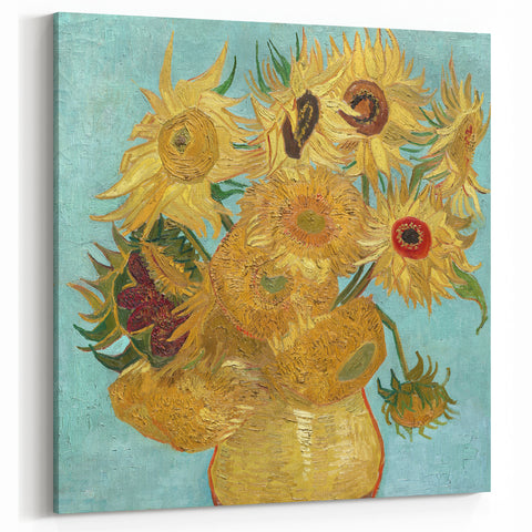 Starry Night Wall Art - Van Gogh’s Sunflowers Canvas Print