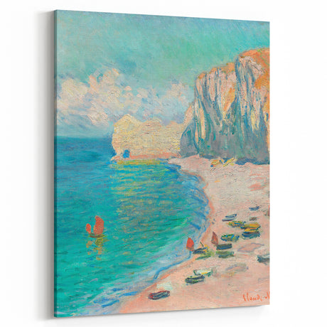 Impressionist Seascape - Claude Monet Prints of Beach and Cliffs
