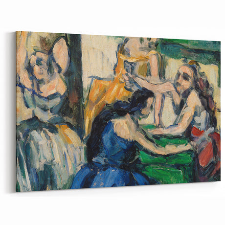 Impressionist Courtesans - Paul Cézanne Prints for Modern Wall Art
