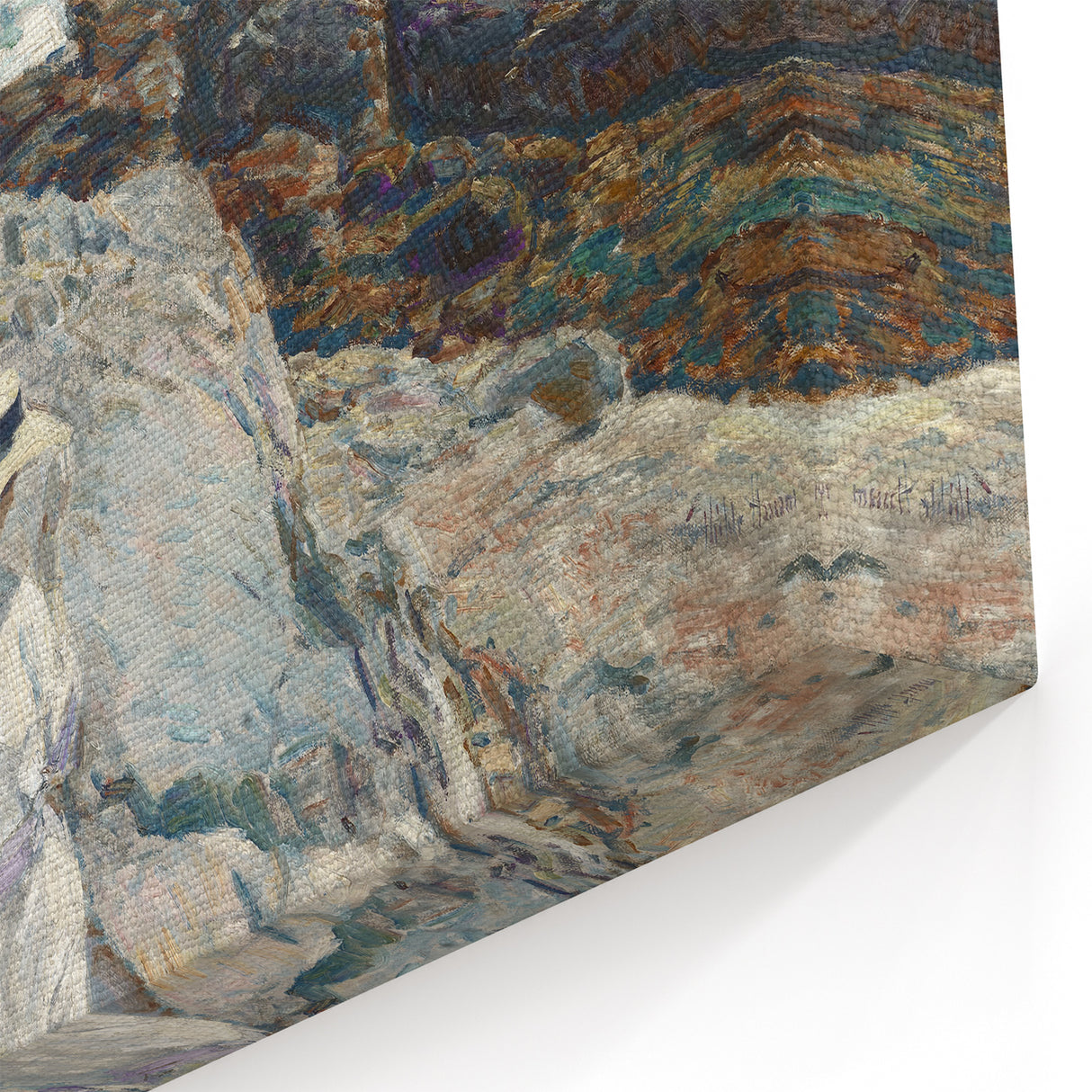Impressionist Coastal Landscape - Childe Hassam Wall Art Print