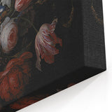 Baroque Art - Opulent Floral Still Life in Rococo Style Wall Art Print