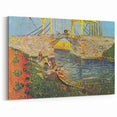 Van Gogh Impressionist Print - Langlois Bridge Wall Art for Home