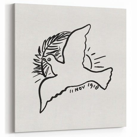 Expressionist Art: Peace Dove Commemorative Design