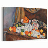 Paul Cézanne Still Life - Impressionist Fruit and Vase Wall Art Print