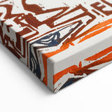 Expressionist Wall Art: Vibrant Abstract Emotional Burst