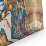 Impressionist Landscape - Sunset Over Water Wall Art Print