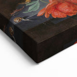 Elegant Baroque Floral Art | Antique Rococo Wall Art Print