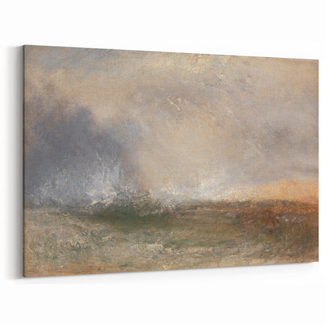 Romanticism Art: Stormy Seascape in Classic Romantic Era Style