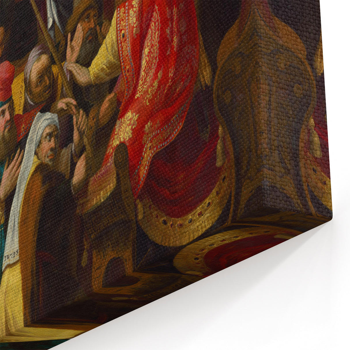 Rococo Art Print – Elegant Antique Wall Art with Rich Detailing