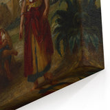 Romanticism Art: View of Tangier by Eugène Delacroix