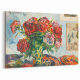 Impressionist Floral Still Life - Vibrant Flower Arrangement Wall Art