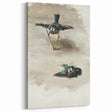 Romanticism Art: Studies of a Dead Bird by John Singer Sargent