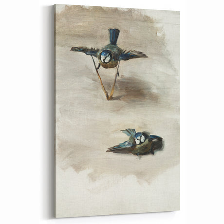 Romanticism Art: Studies of a Dead Bird by John Singer Sargent