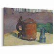 Impressionist Landscape - River and Mountains Wall Art Print