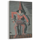 Expressionist Art - Unique Abstract Expressionism Pierrot Wall Decor