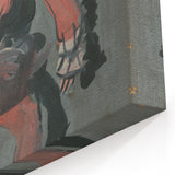 Expressionist Art - Unique Abstract Expressionism Pierrot Wall Decor