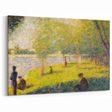 Impressionist Countryside Landscape - Rolling Hills Wall Art Print