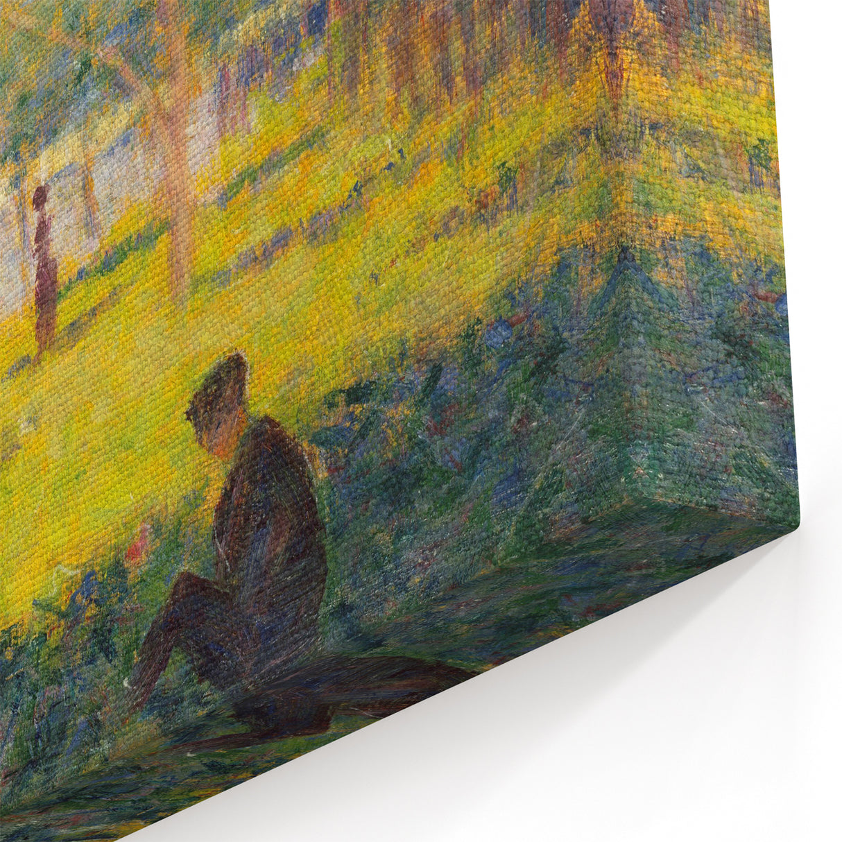 Impressionist Countryside Landscape - Rolling Hills Wall Art Print