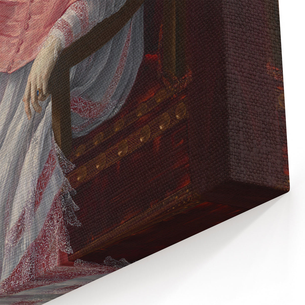 Baroque Art Print – Cardinal Portrait in Classic Rococo Style