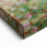 Impressionist Urban Scene - Street and Buildings Wall Art Print