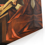 Baroque Art Print – Historical Saint Jerome with Skull