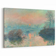 Impressionist Cityscape - Vibrant Street and Buildings Wall Art Print