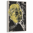 Expressionist Art - Portrait of Dr. Spengler Abstract Wall Art for Sale