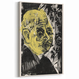 Expressionist Art - Portrait of Dr. Spengler Abstract Wall Art for Sale