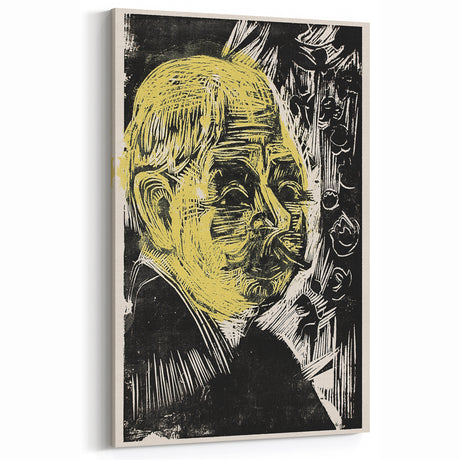 Expressionist Art - Portrait of Dr. Spengler Abstract Wall Art for Sale
