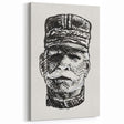 Expressionist Art - Portrait of General Joffre Abstract Wall Art