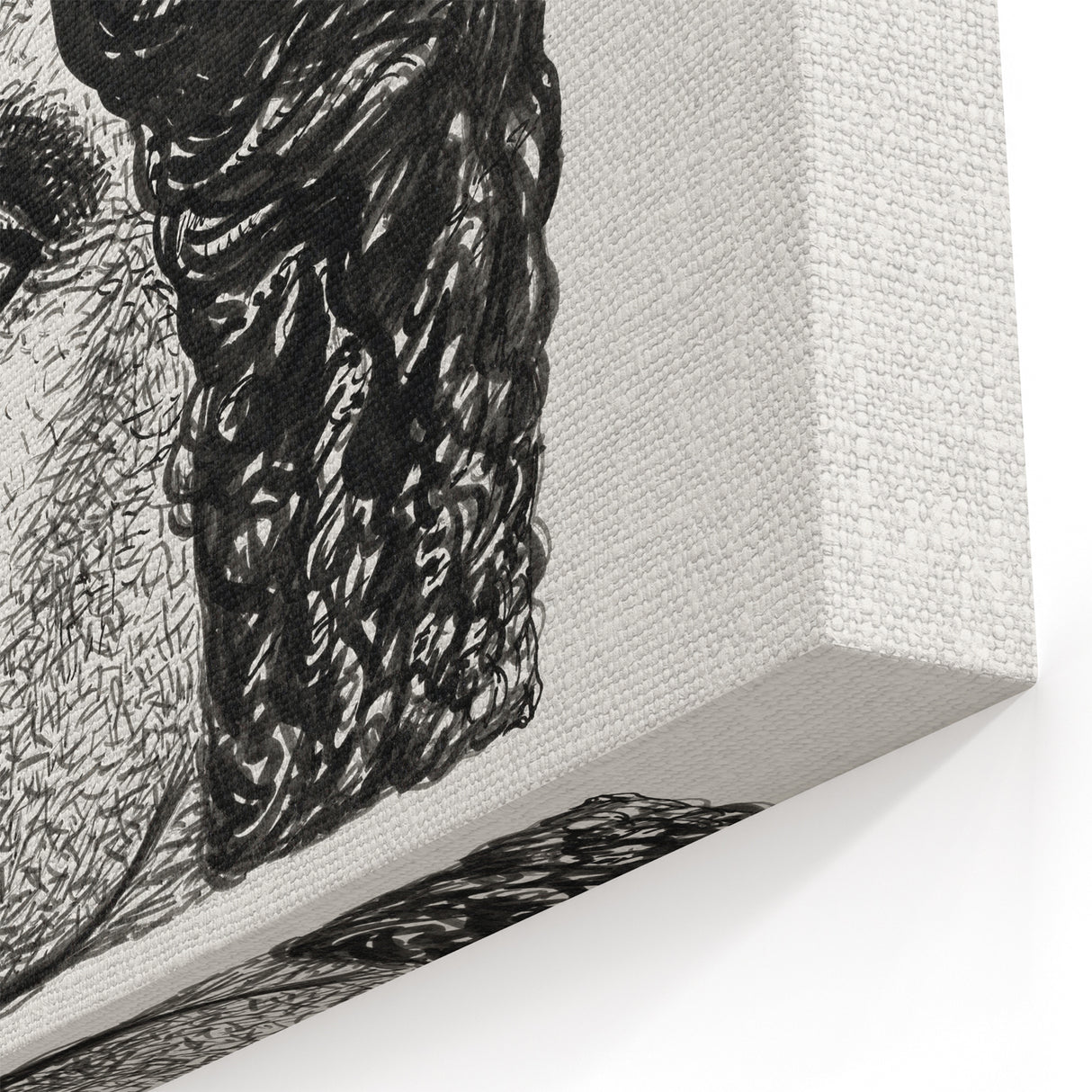 Expressionist Art - Portrait of Jean Jaurès Abstract Wall Art
