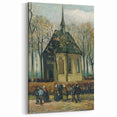 Van Gogh Art Prints - Vincent van Gogh Church Landscape Artwork