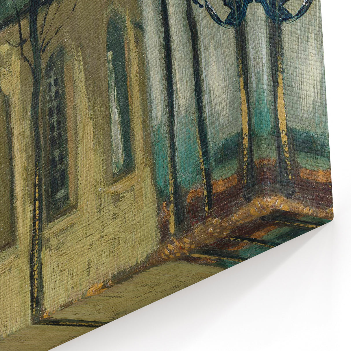 Van Gogh Art Prints - Vincent van Gogh Church Landscape Artwork