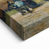 Van Gogh Art Prints - Vincent van Gogh Church Landscape Artwork