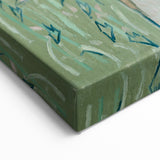 Vincent van Gogh Wall Art - Lady in Garden Van Gogh Canvas Prints