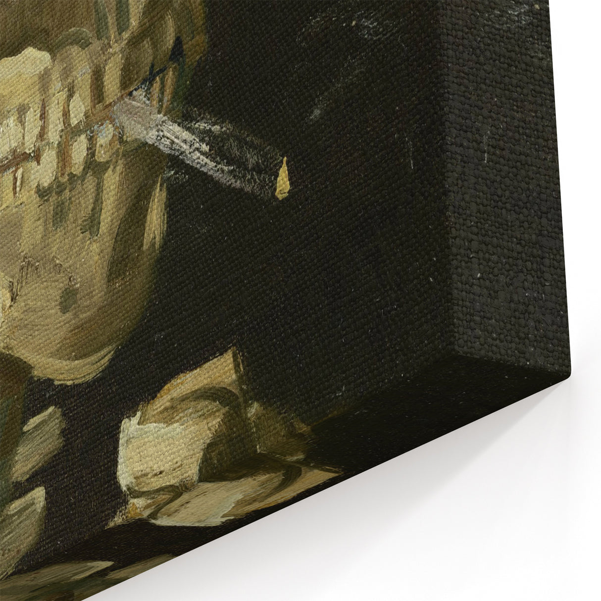 Van Gogh Canvas Prints - Skull with Cigarette Vincent van Gogh Art